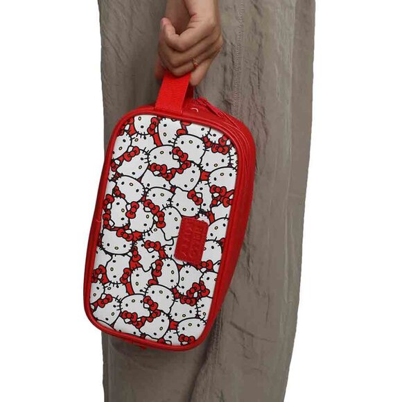 Hello Kitty Travel Set - Toiletry Bag, Passport Cover and Luggage Tag - Picture 10 of 15